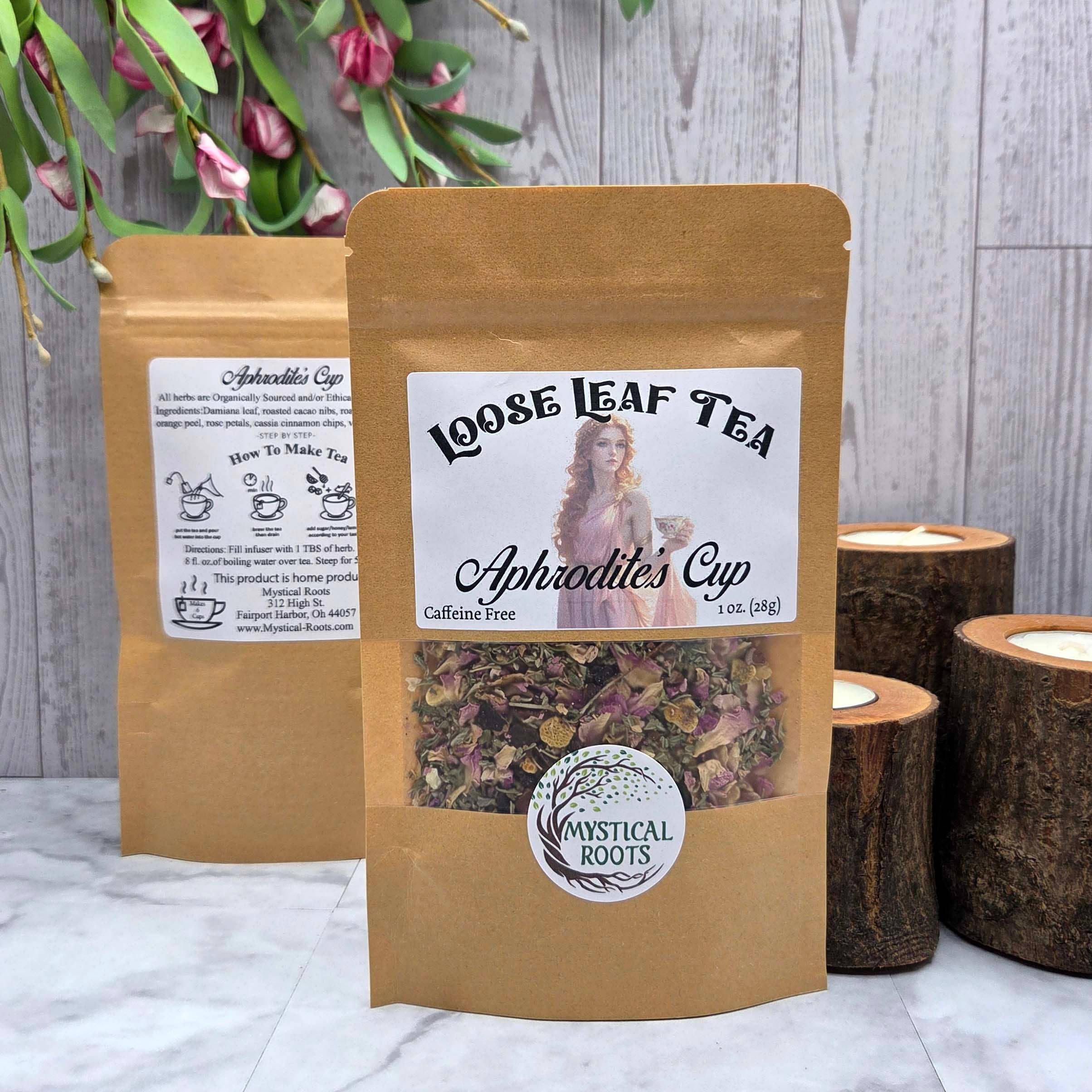 Aphrodite’s Cup – Sensual Herbal Tea for Love - Loose