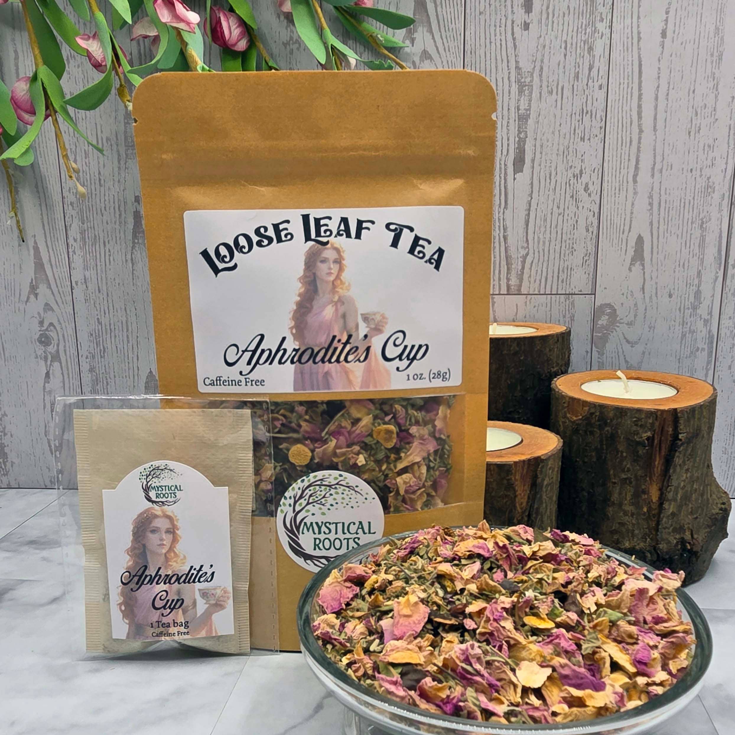 Aphrodite’s Cup – Sensual Herbal Tea for Love - Loose