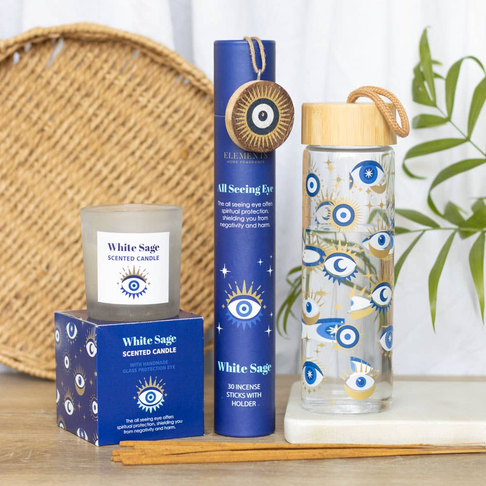 Evil Eye ~ White Sage Incense Stick Set