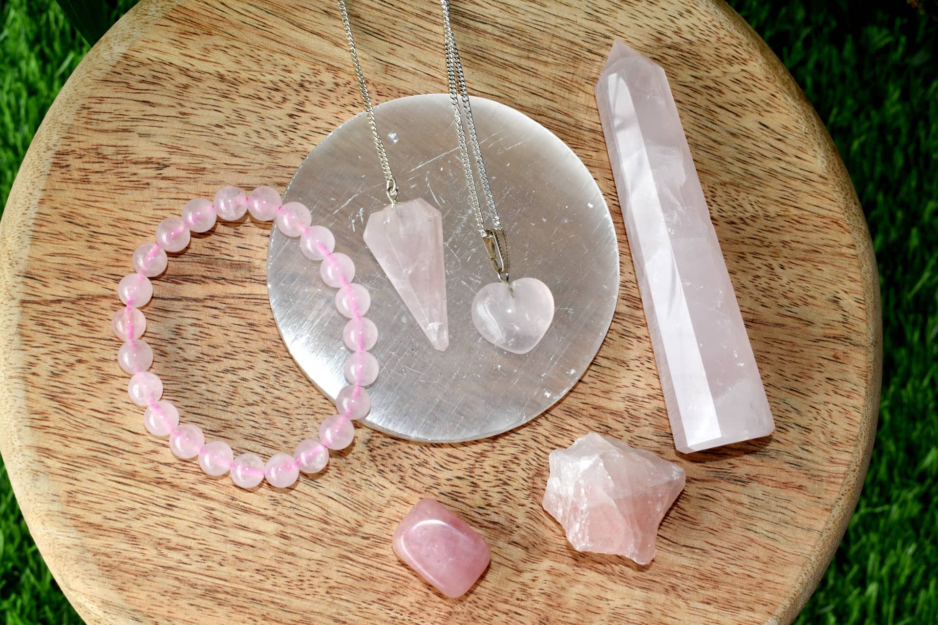 Crystal Gift Set ~ Rose Quartz