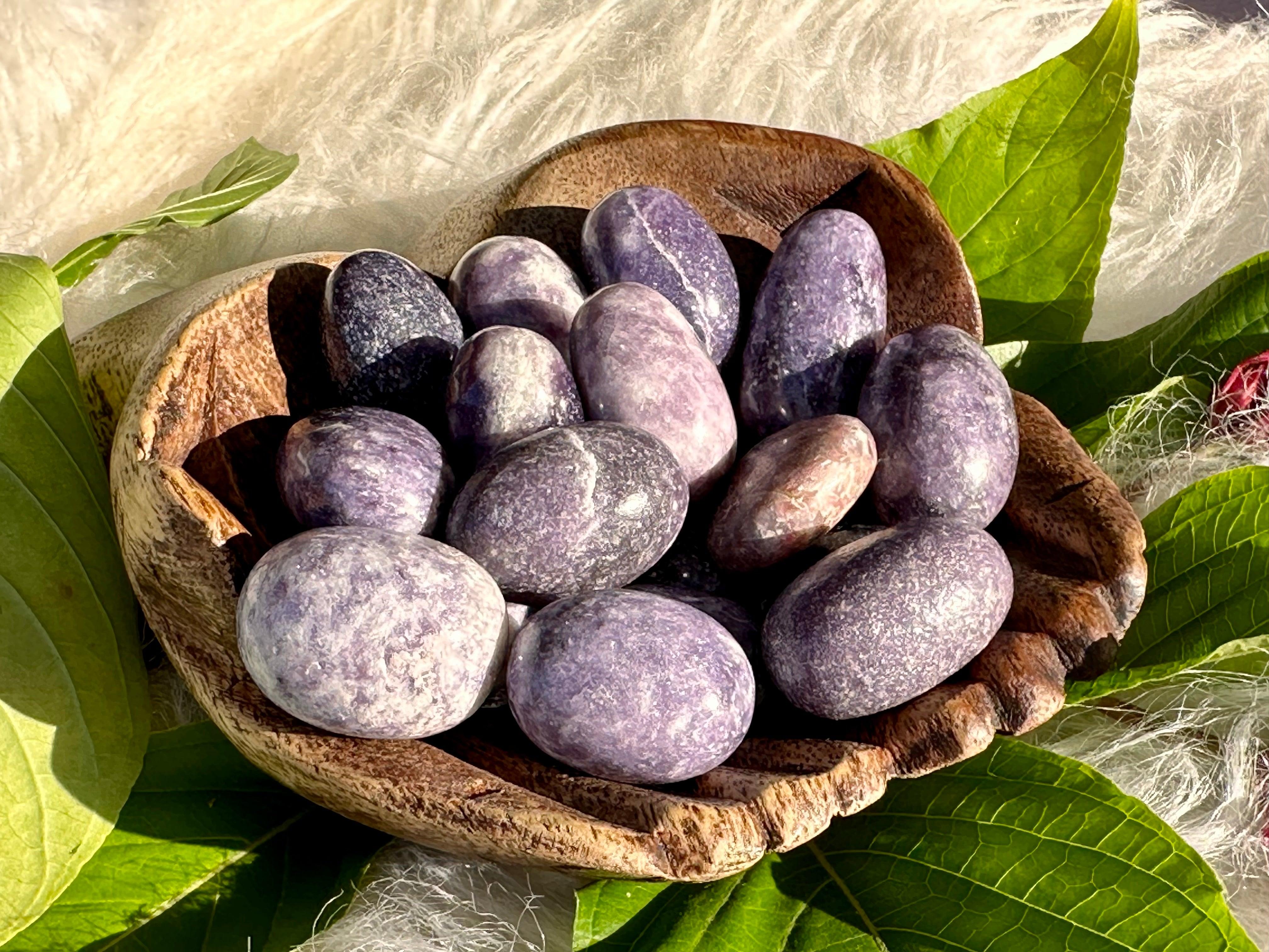 Lepidolite Tumble Stone - Muse Crystals & Mystical Gifts