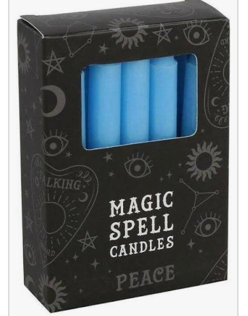 Light Blue Magic Ritual & Spell Candles - Muse Crystals & Mystical Gifts