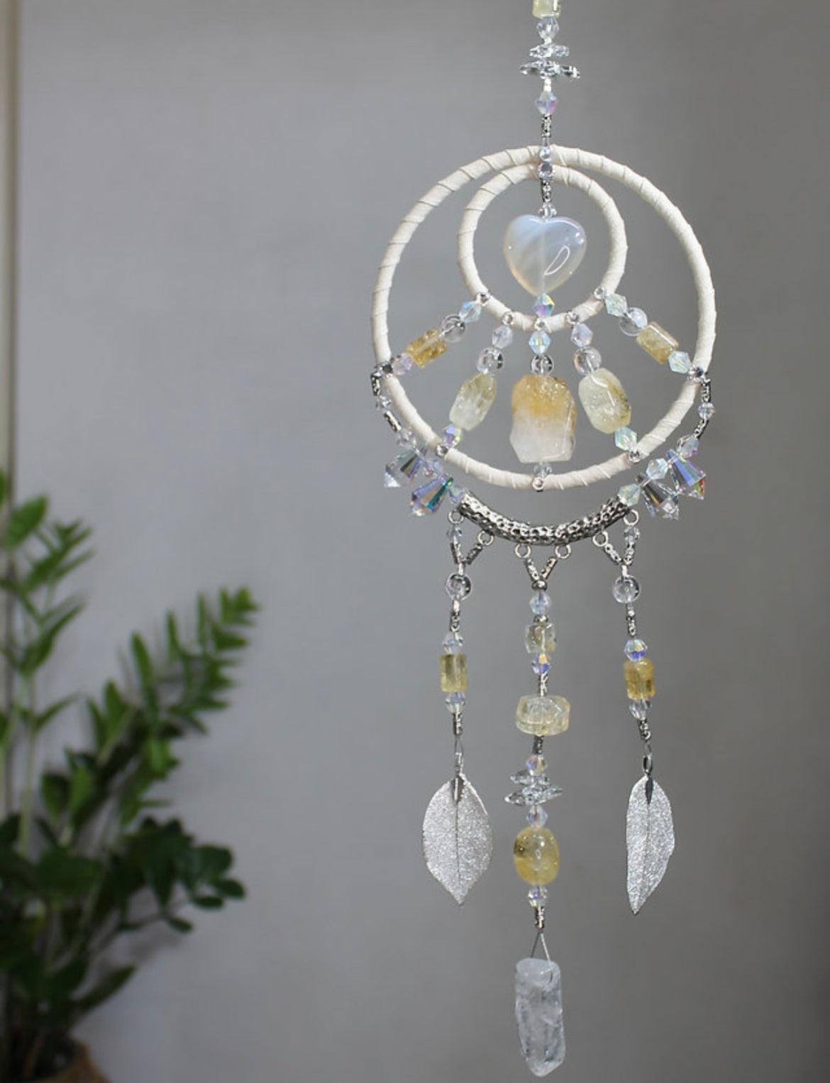 Medium Dream Catcher | Citrine - Muse Crystals & Mystical Gifts