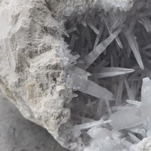 Celestite Dog Tooth Cluster Specimen