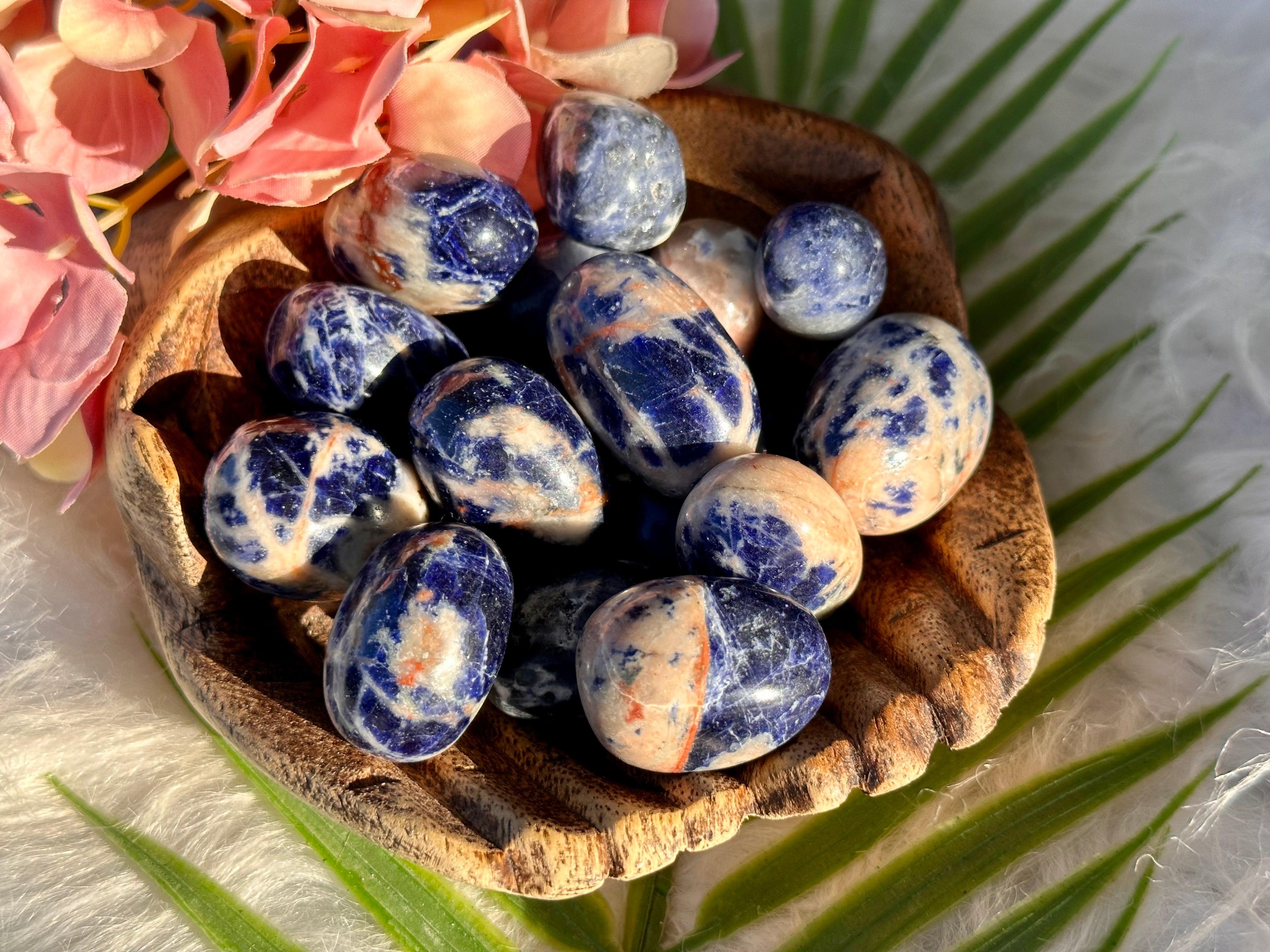 Sodalite Tumble Stone - Muse Crystals & Mystical Gifts