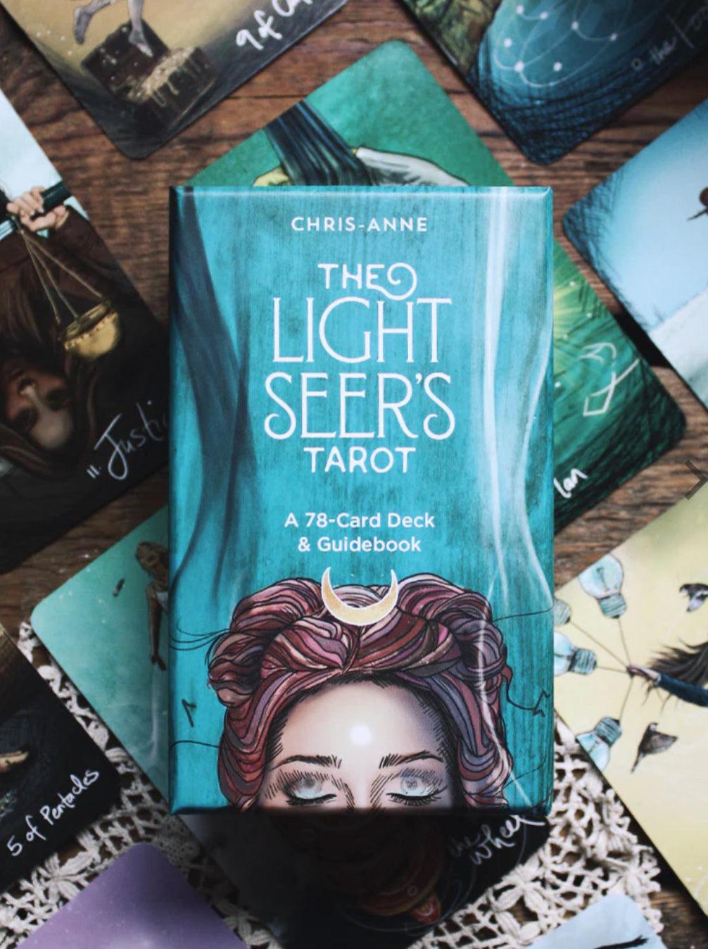 The Light Seer's Tarot: A 78-Card Deck and Guidebook Card - Muse Crystals & Mystical Gifts