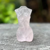 SALE ~ Rose Quartz ~ Woman Lady Body Carving