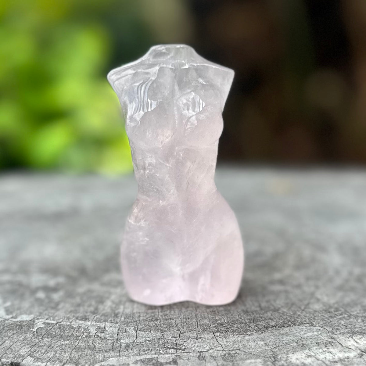 SALE ~ Rose Quartz ~ Woman Lady Body Carving
