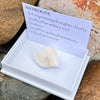 Natrolite Tumble ~ Specialty Boxed Crystal