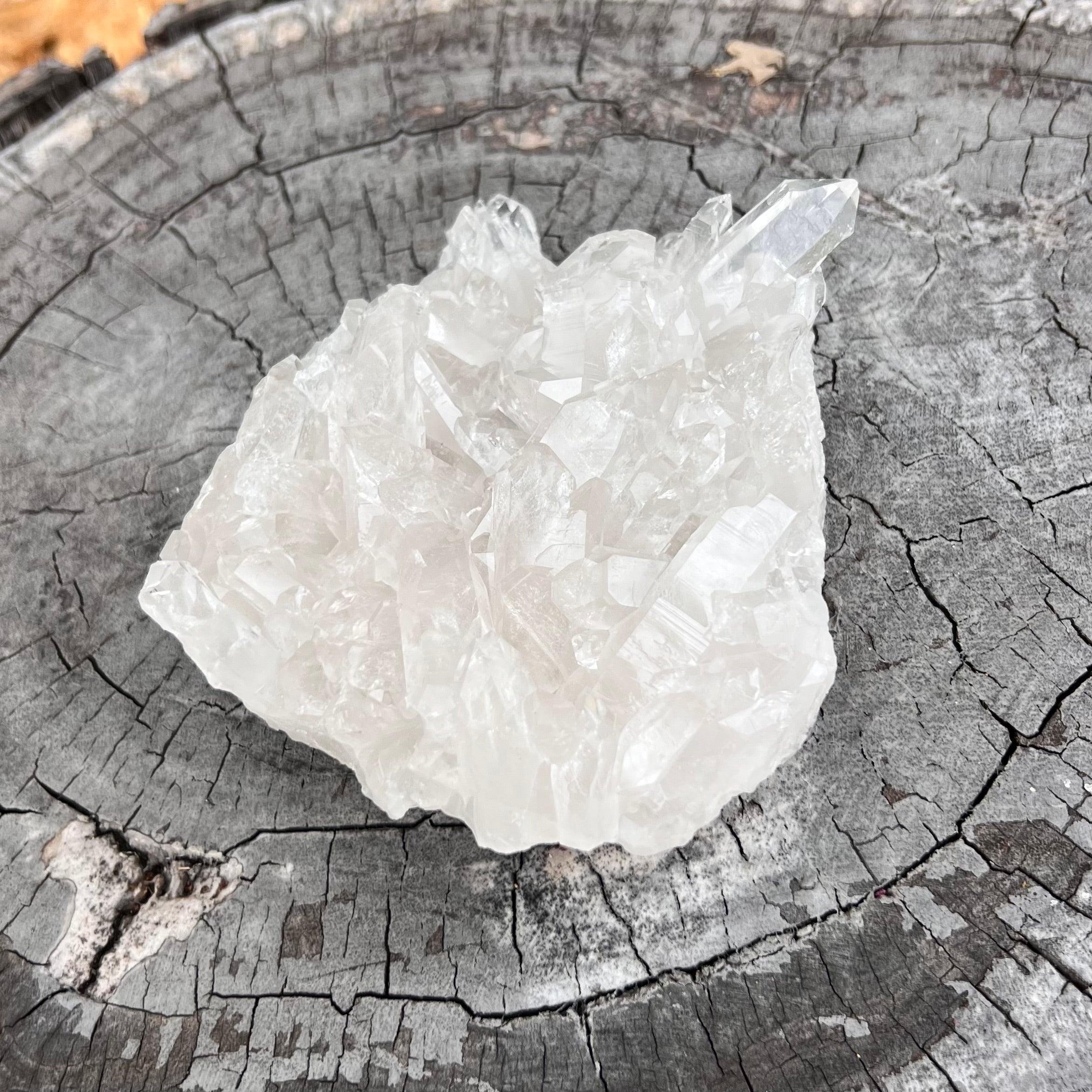 Clear Quartz Natural Raw Cluster (7)