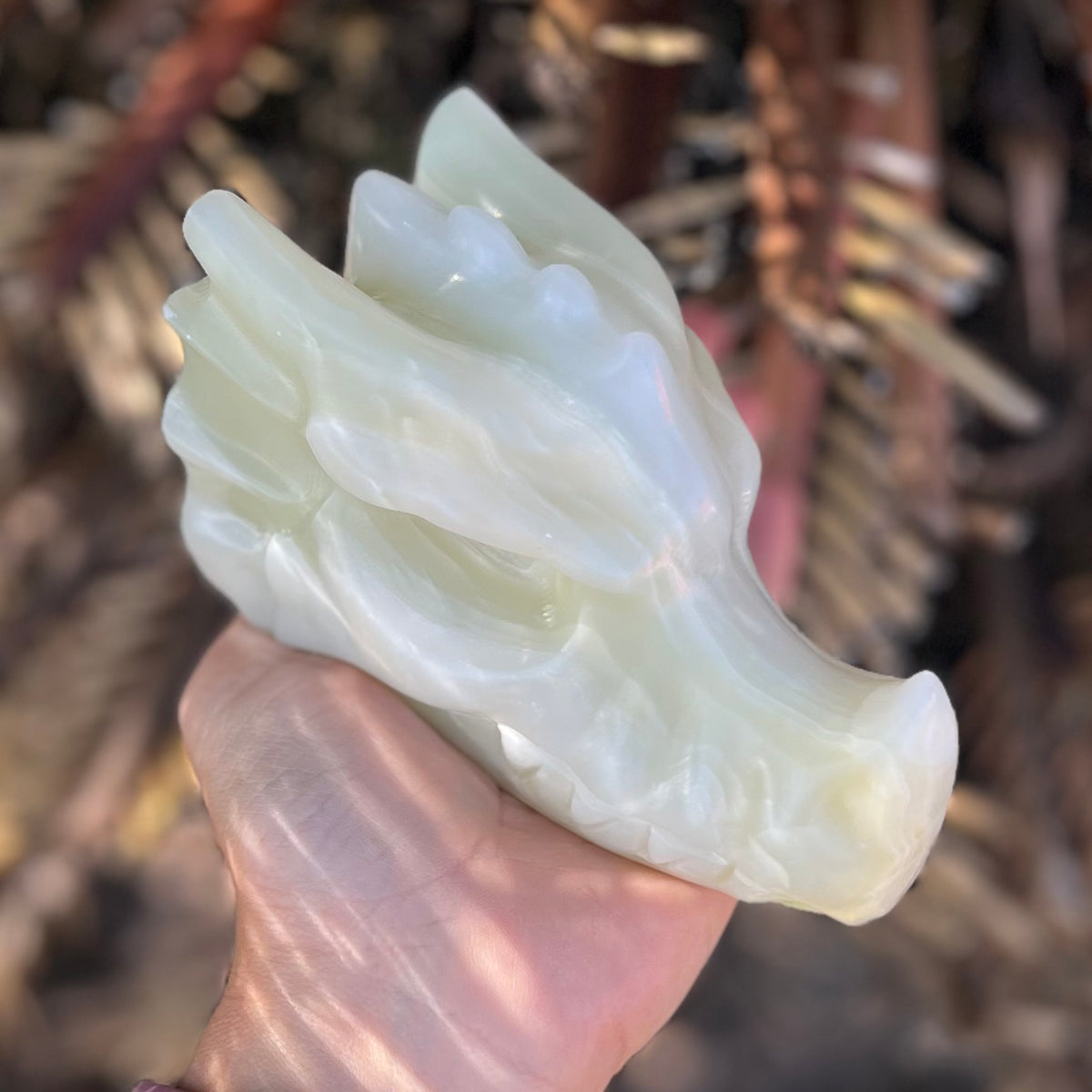 Afghanistan Jade ~ Dragon Head