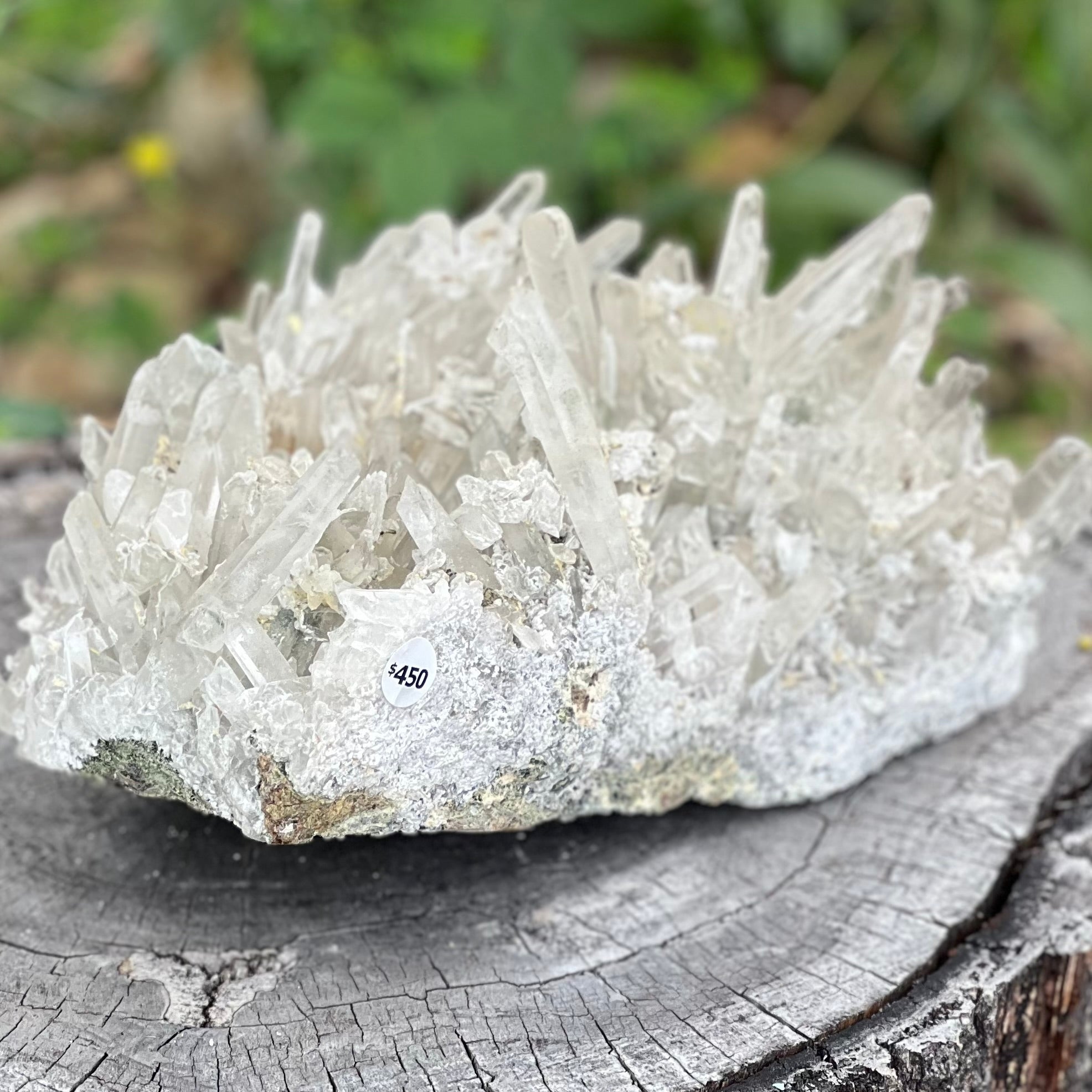 Clear Quartz Natural Raw Cluster