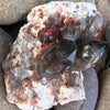 Raw Garnet & Smokey Quartz Points on Matrix ~ Specialty Crystal