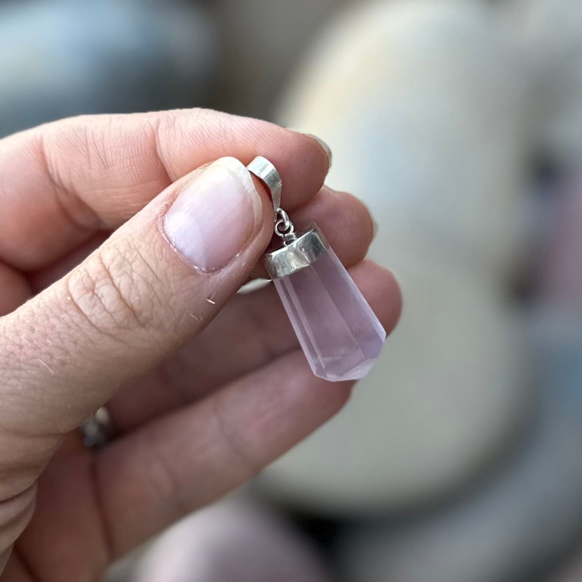 Kunzite Pendant