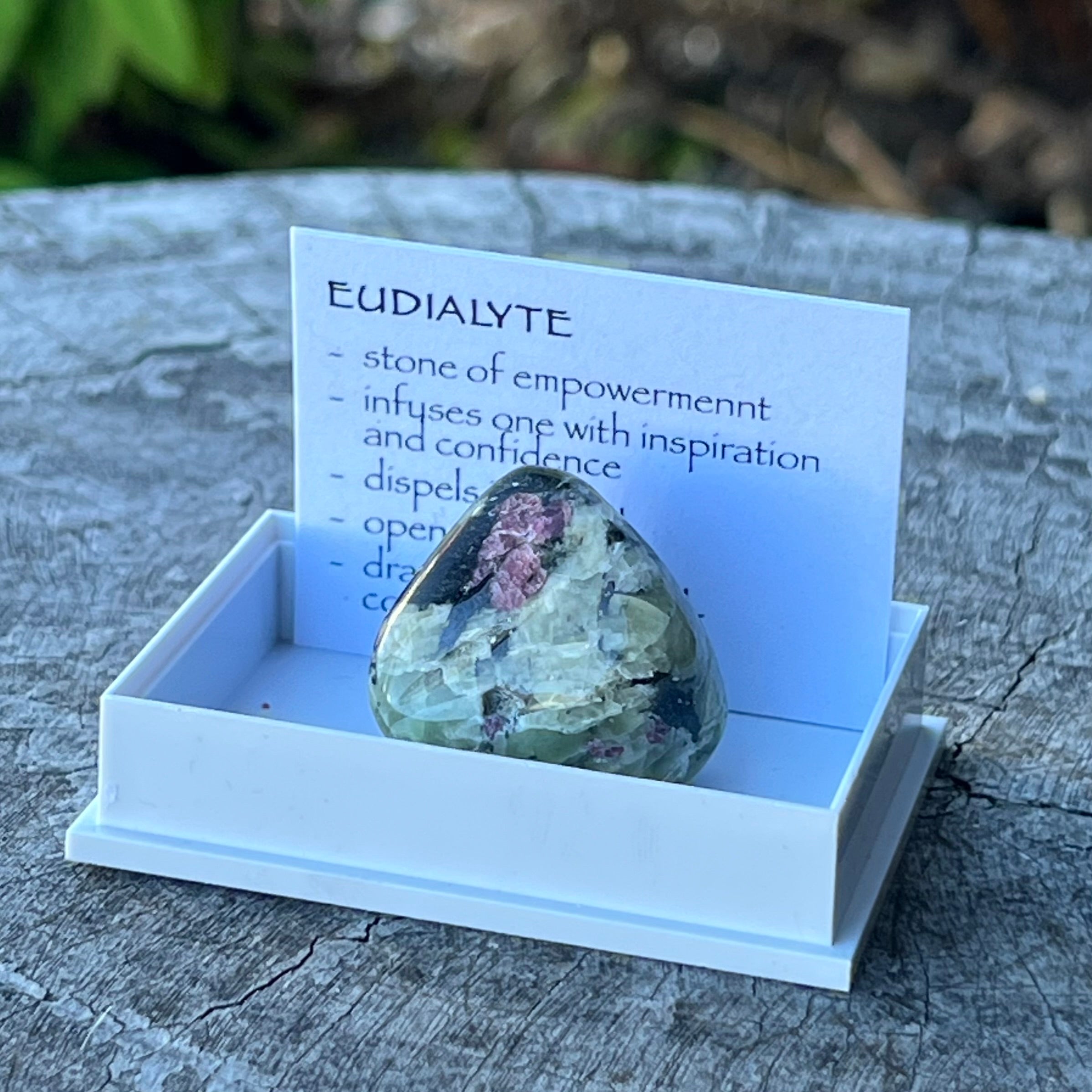 Eudialyte ~ Specialty Boxed Crystal