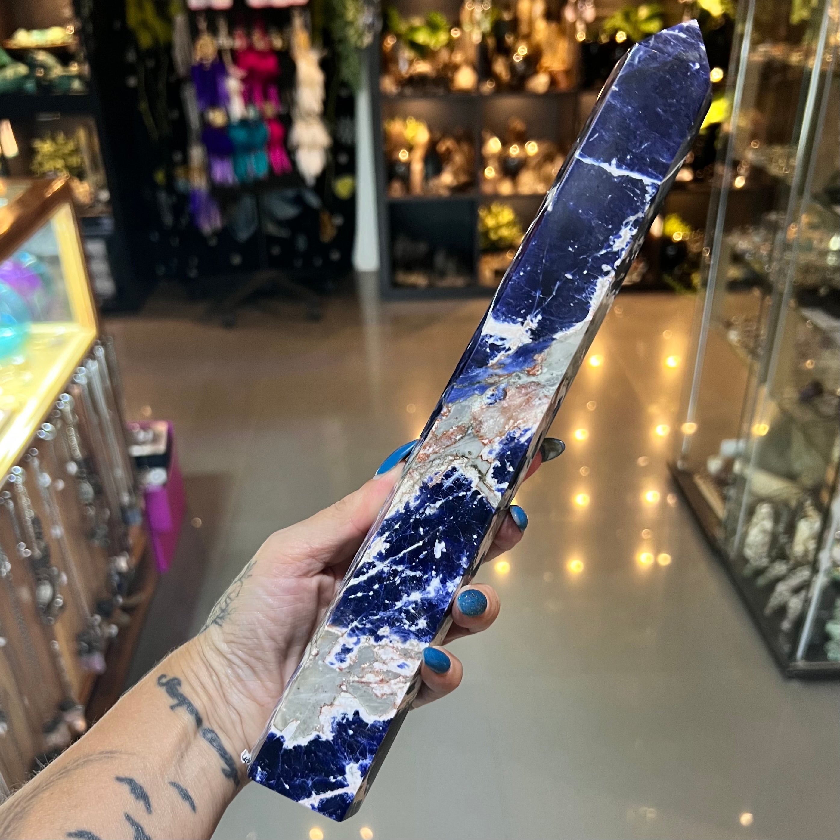 Sodalite Extra Large Tower