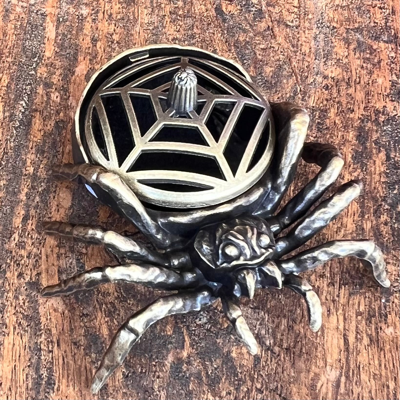 Spider Trinket ~ Incense Holder