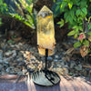 Stunning Citrine Point on Stand