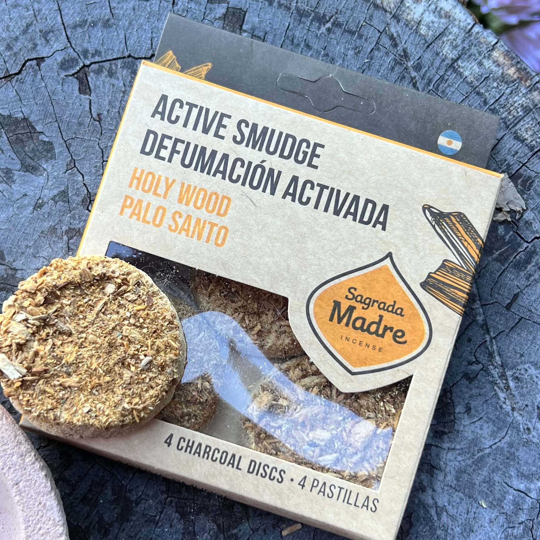 Palo Santo Charcoal Smudge Bomb Discs
