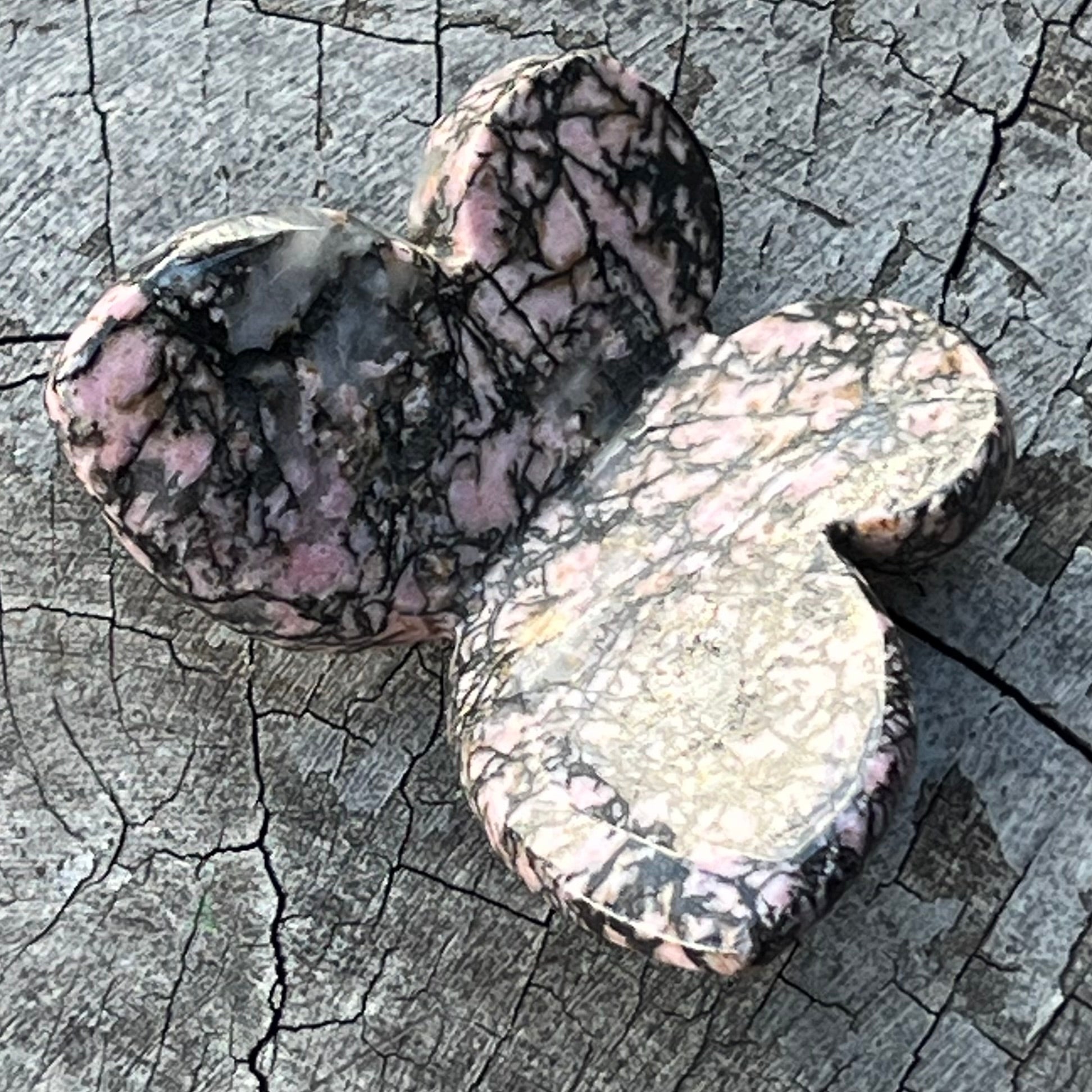 Rhodonite Butterfly Carving (1)