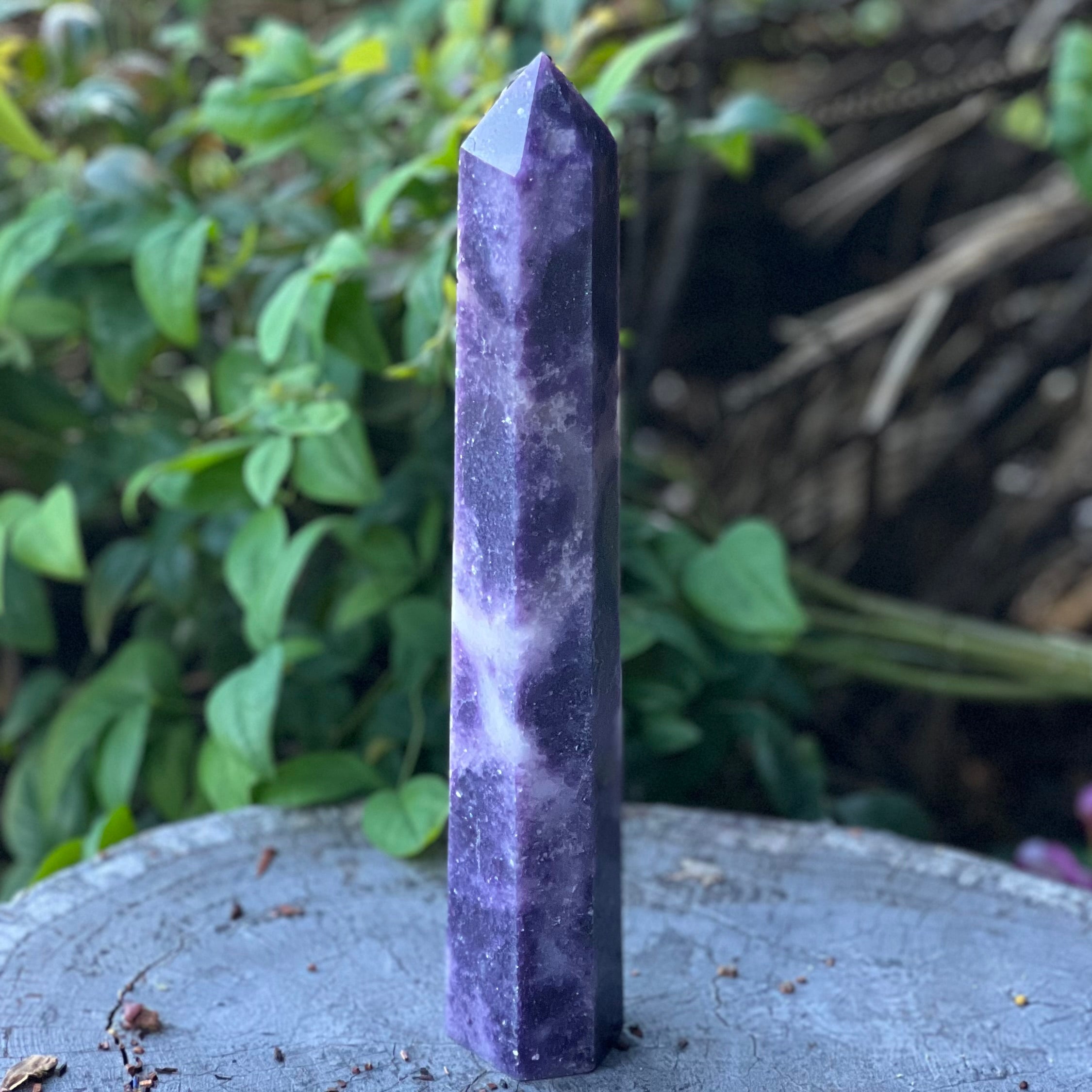 Lepidolite Tower