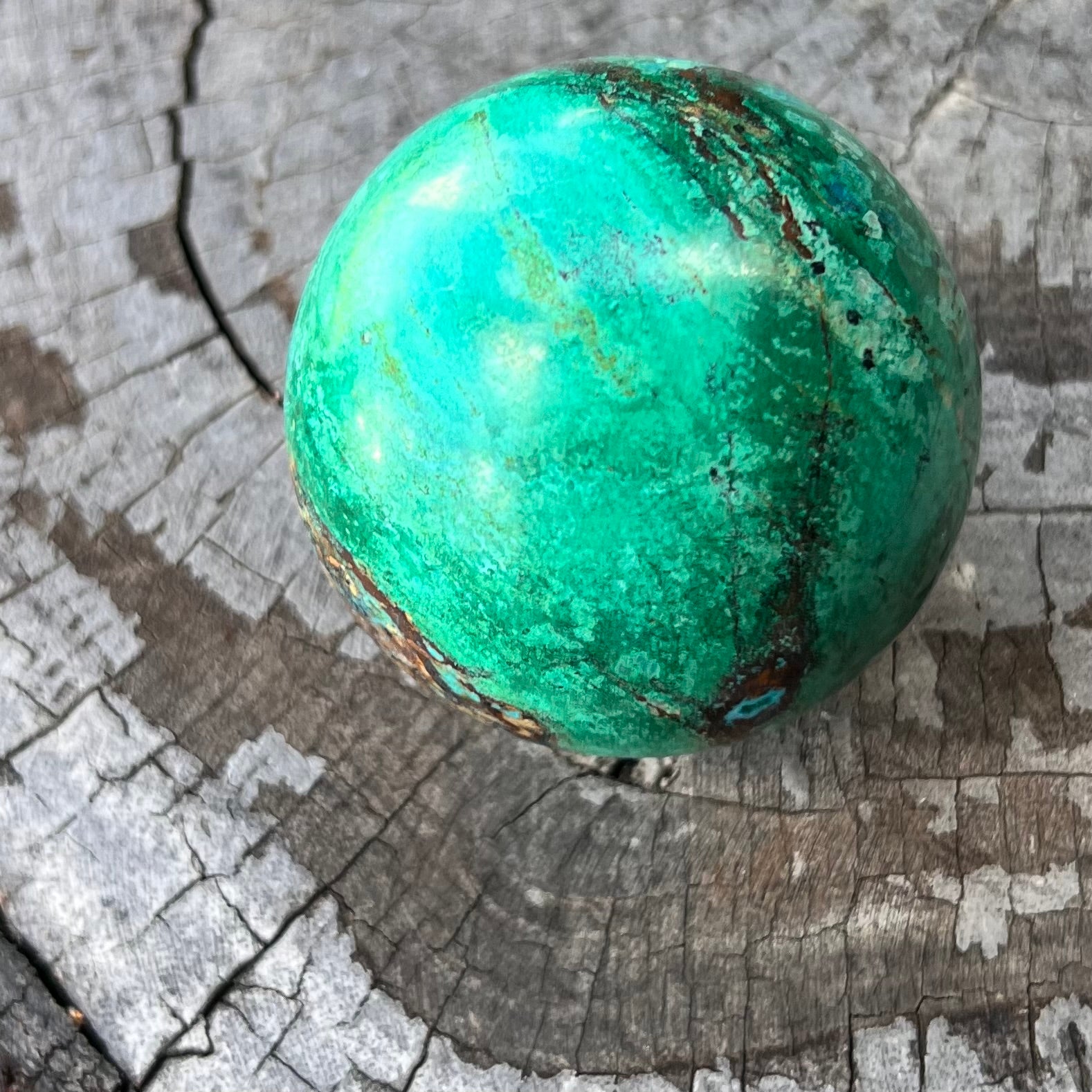 Turquoise Sphere
