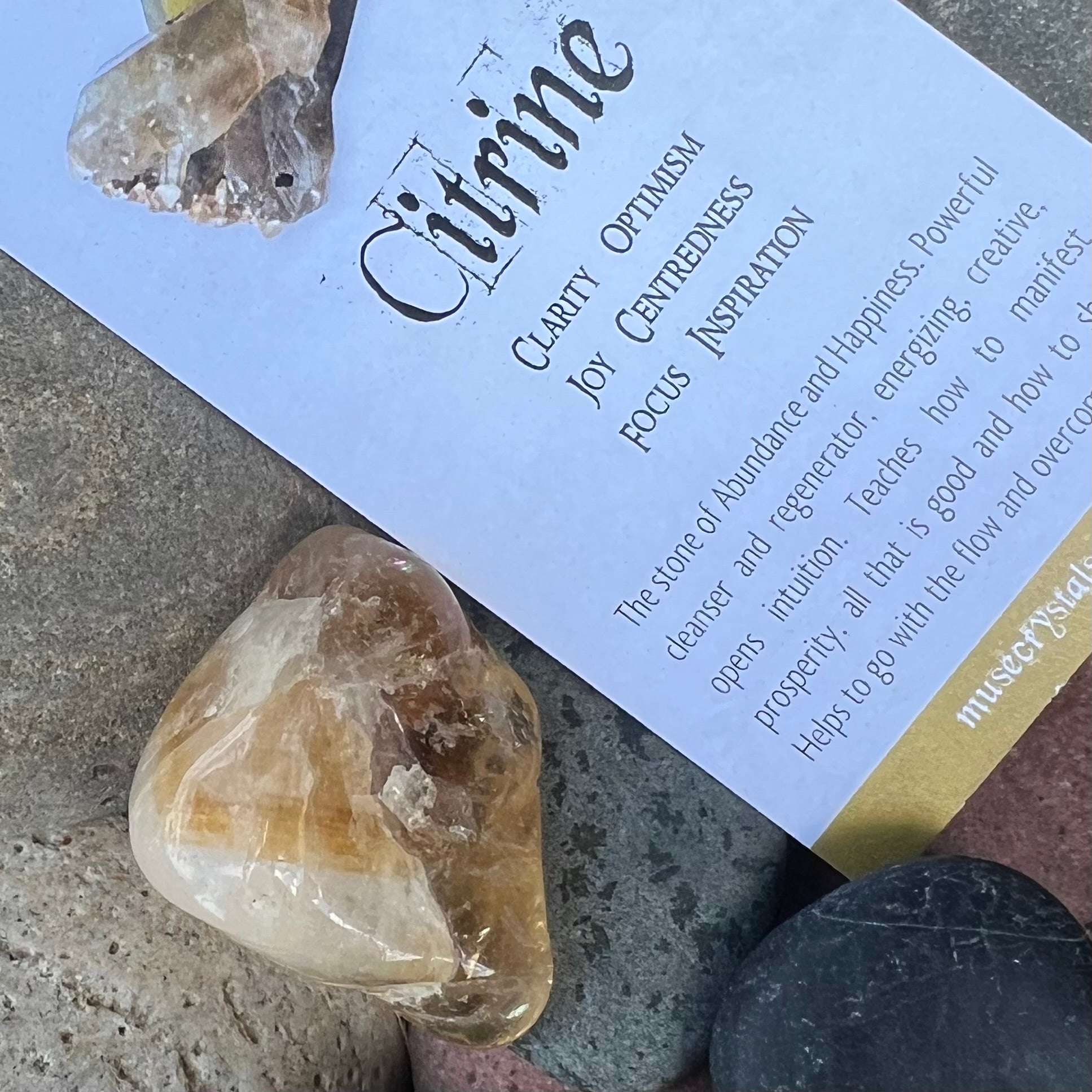 Citrine ~ Specialty Boxed Crystal