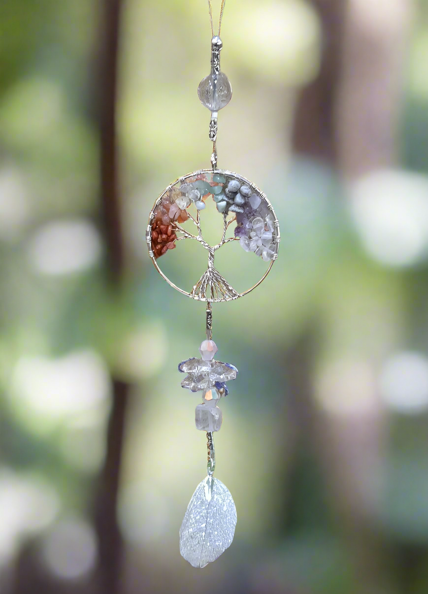 Chakra Tree of Life Suncatcher Small