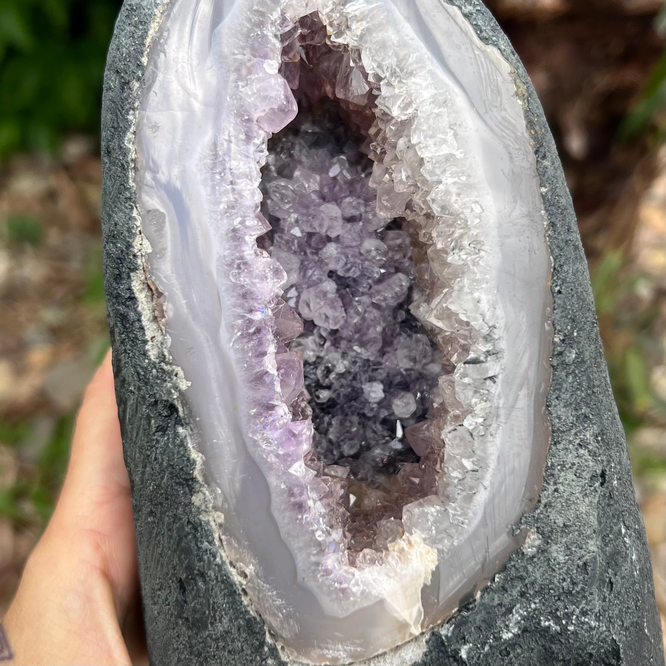 Amethyst Geode Cave