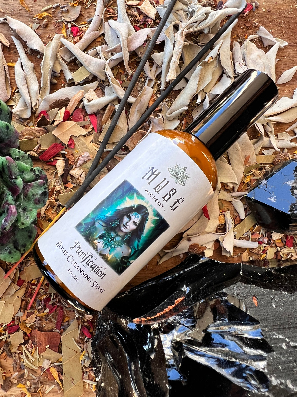 Muse Alchemy ~ Purification ~ Home Cleansing Spray – Muse Crystals ...