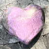 Purpurite Heart Carving