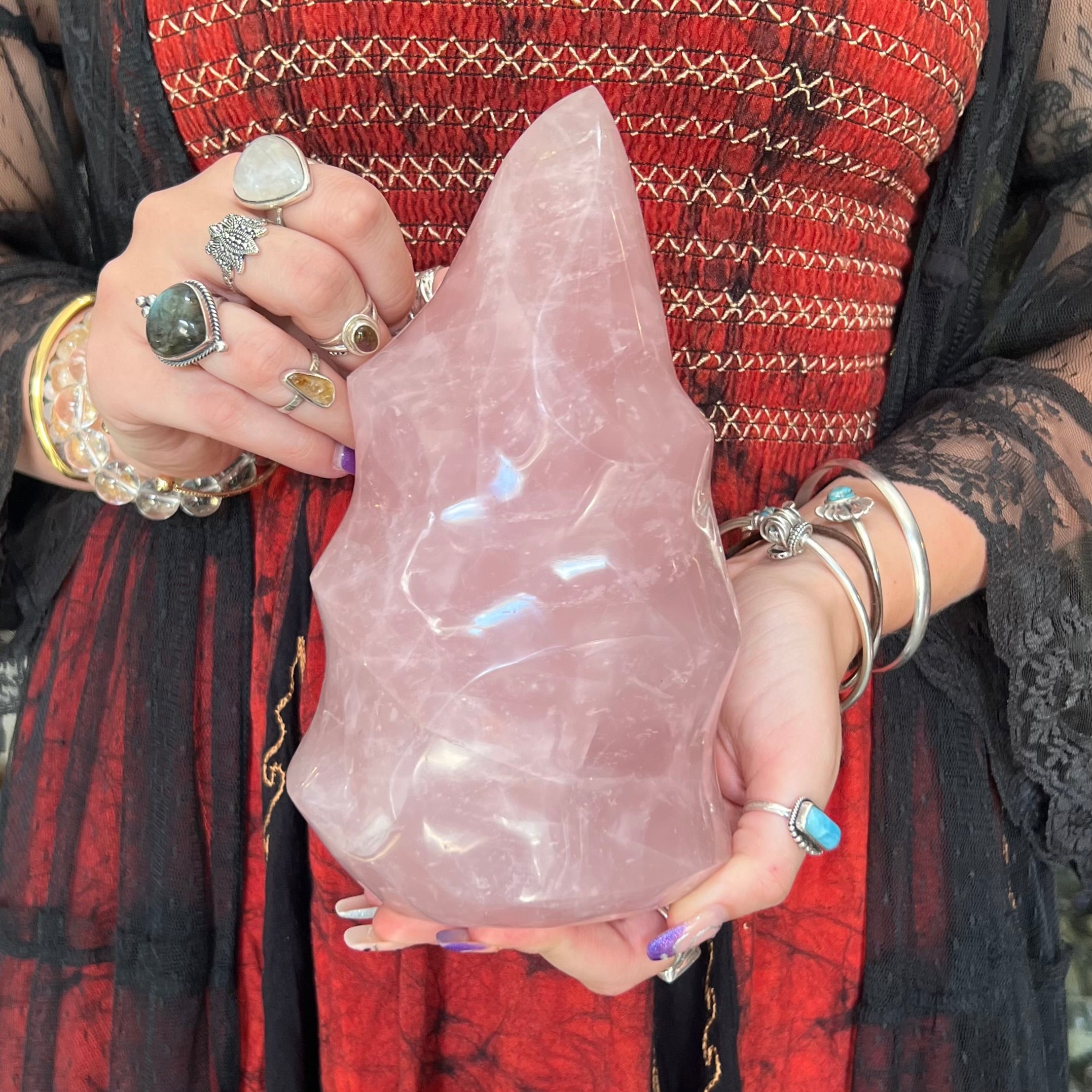 Huge Rose Quartz Freeform