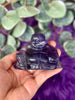 Purple Fluorite Buddha Carving
