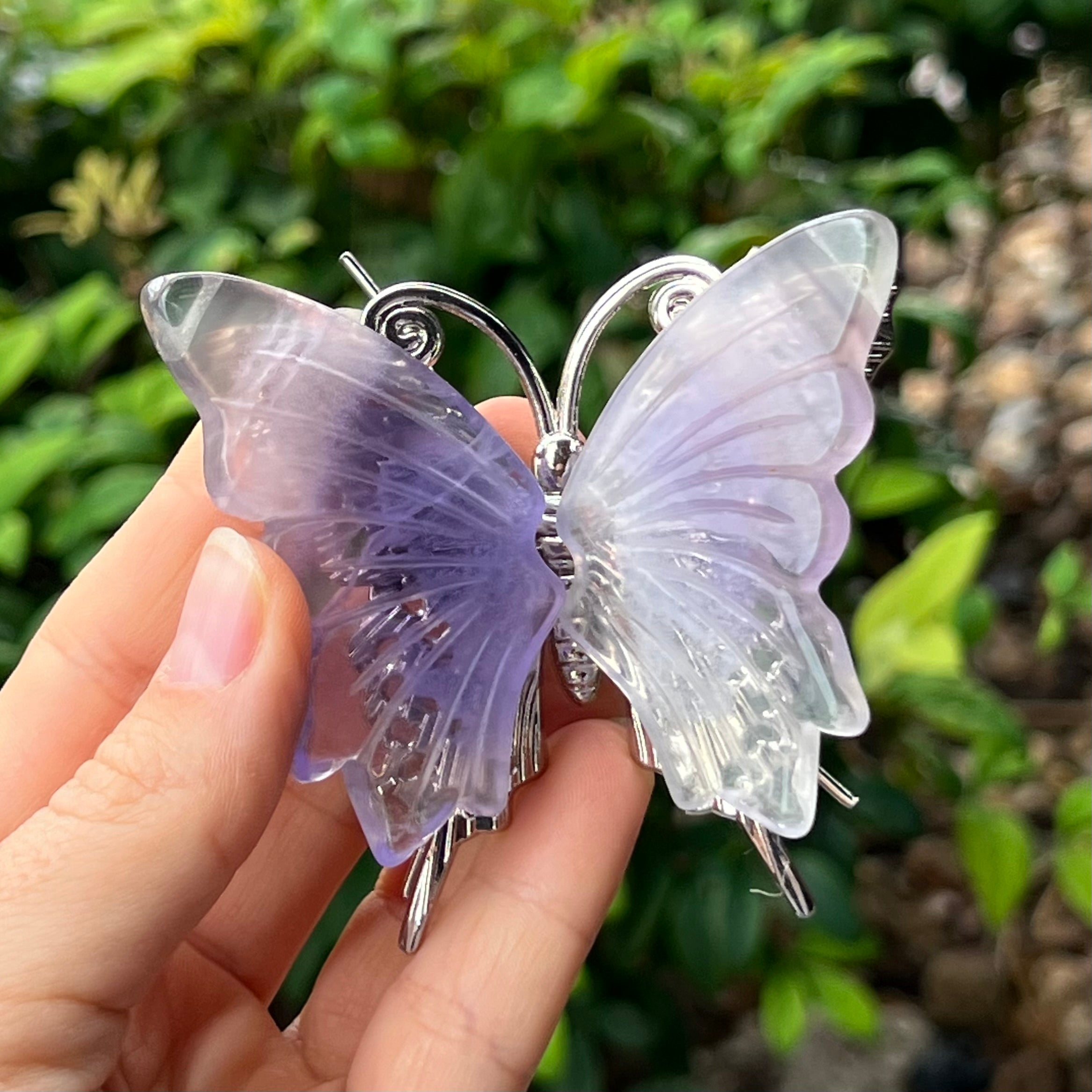 Rainbow Fluorite Butterfly