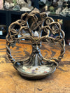 Tree Back Flow Incense Burner with FREE bag of crystals