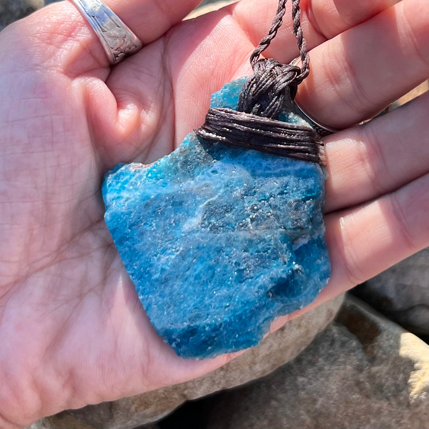 Muse Medicine ~ Blue Apatite Calming ~ Talisman