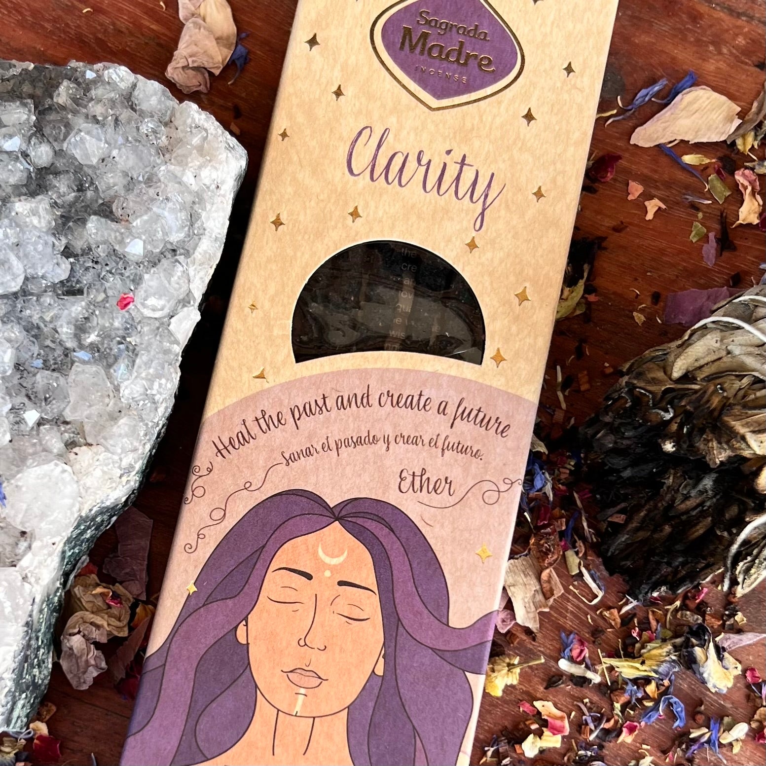 Clarity ~ Queen of the night & Lavender ~ Heal the past and create a future.