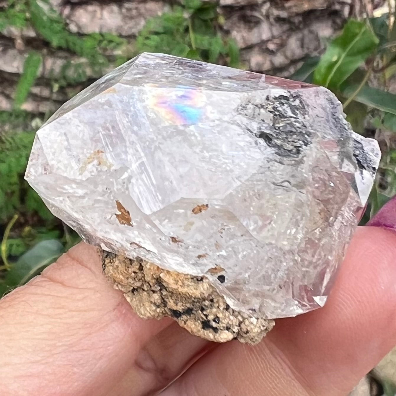 Herkimer Diamond ~ Natural on Matrix