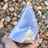 Raw Blue Lace Agate Geode