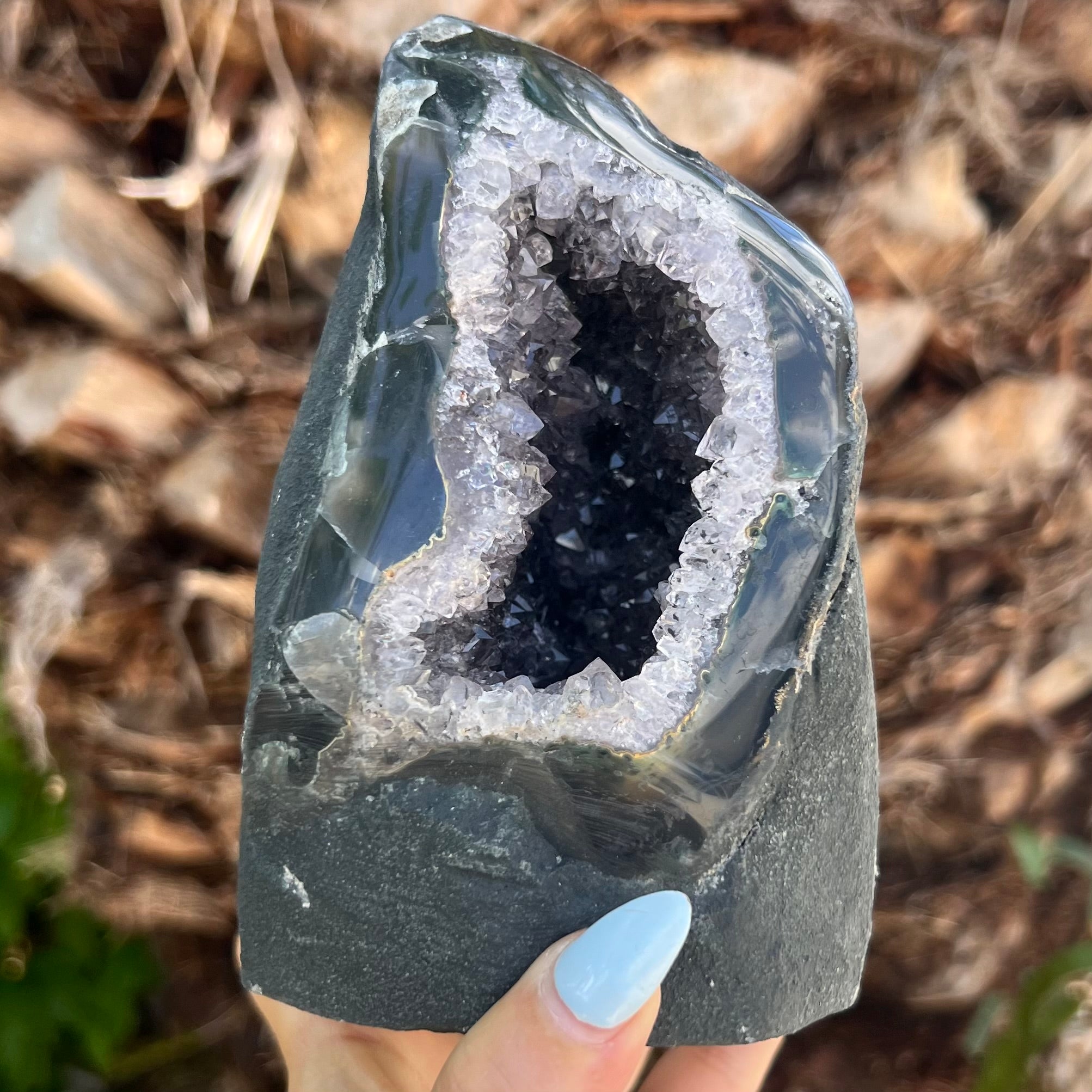 Amethyst Geode Cave