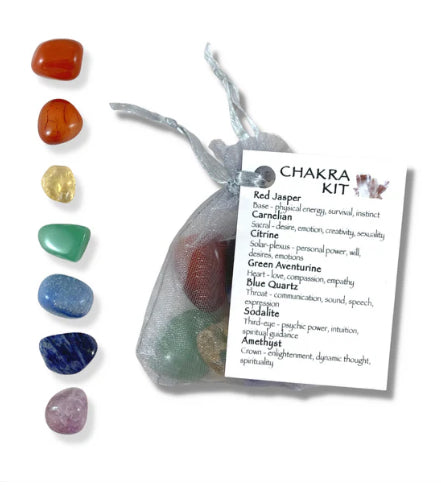 Chakra Tumbled Crystal Kit