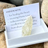 Hiddenite~ Specialty Boxed Crystal