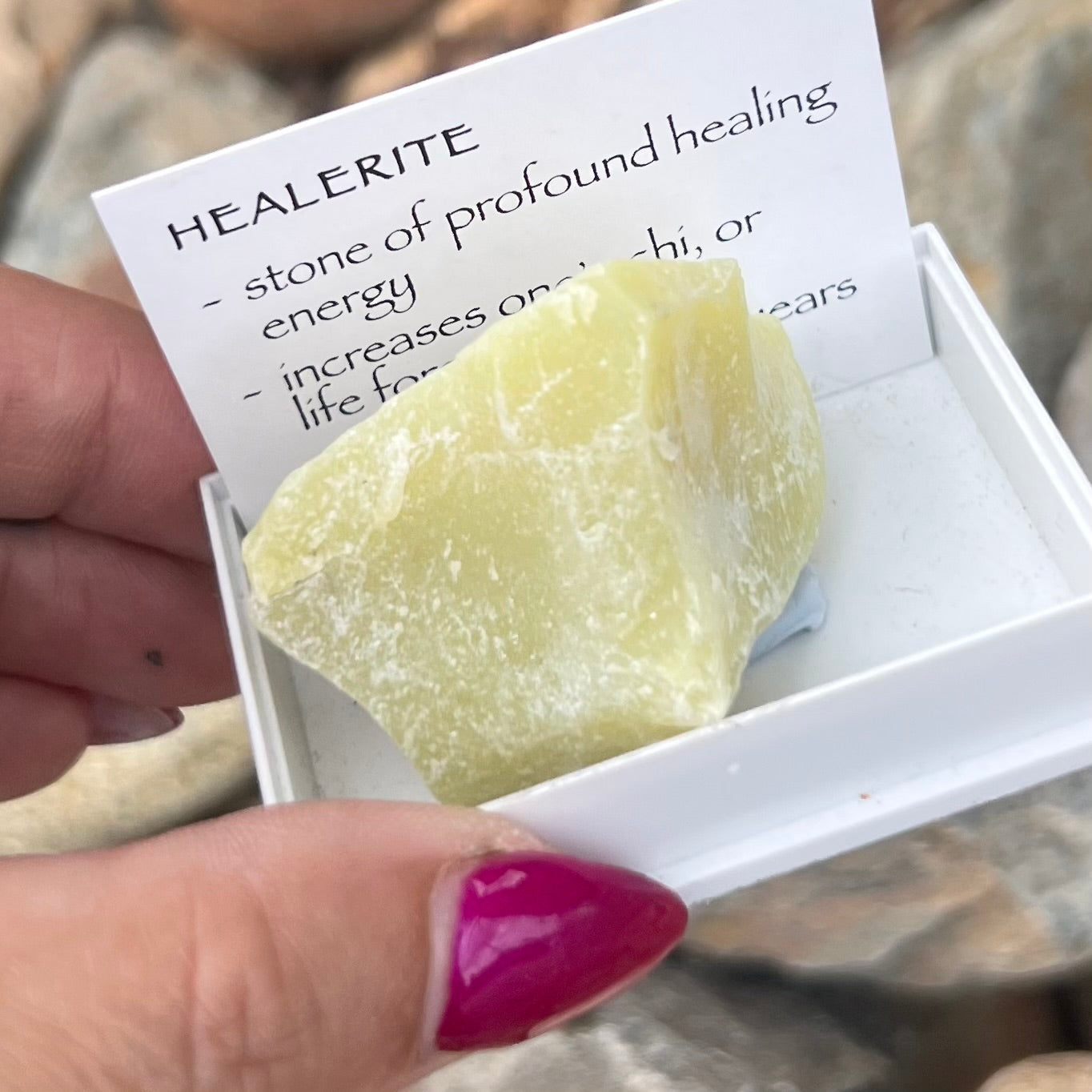 Healerite ~ Specialty Boxed Crystal