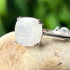Moonstone Sterling Silver Ring ~ Size 9