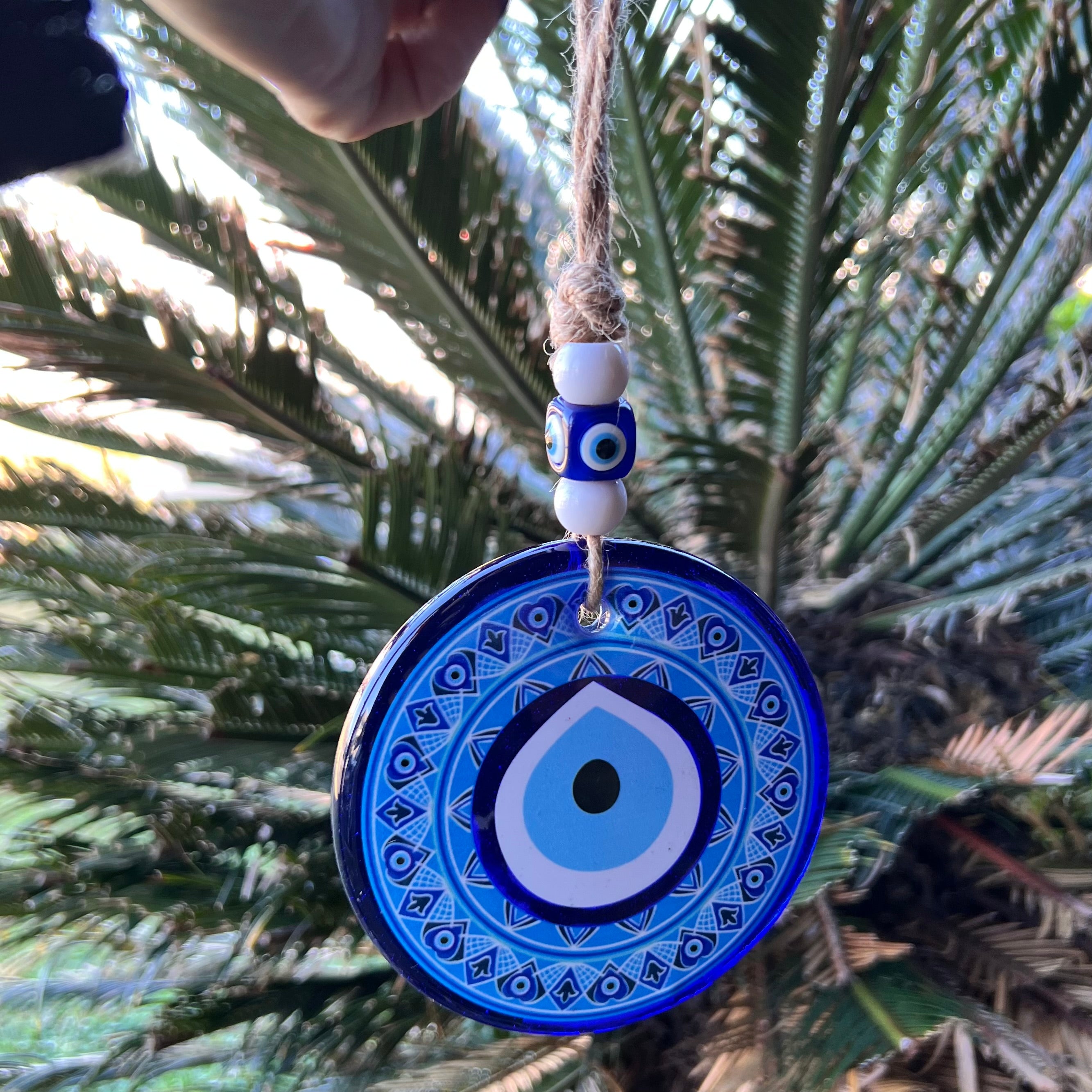 Evil Eye Protection Talisman Hanger ~ Large