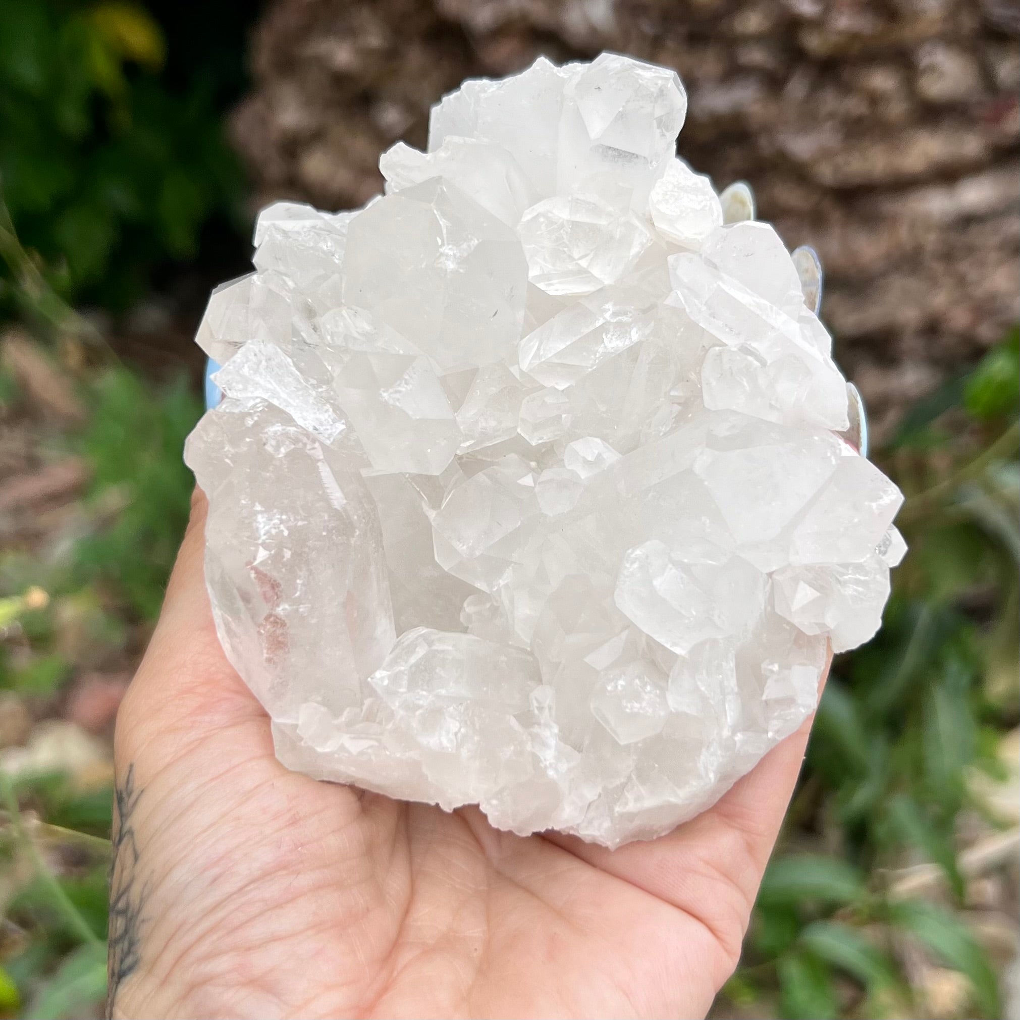 Clear Quartz Natural Raw Cluster (5)