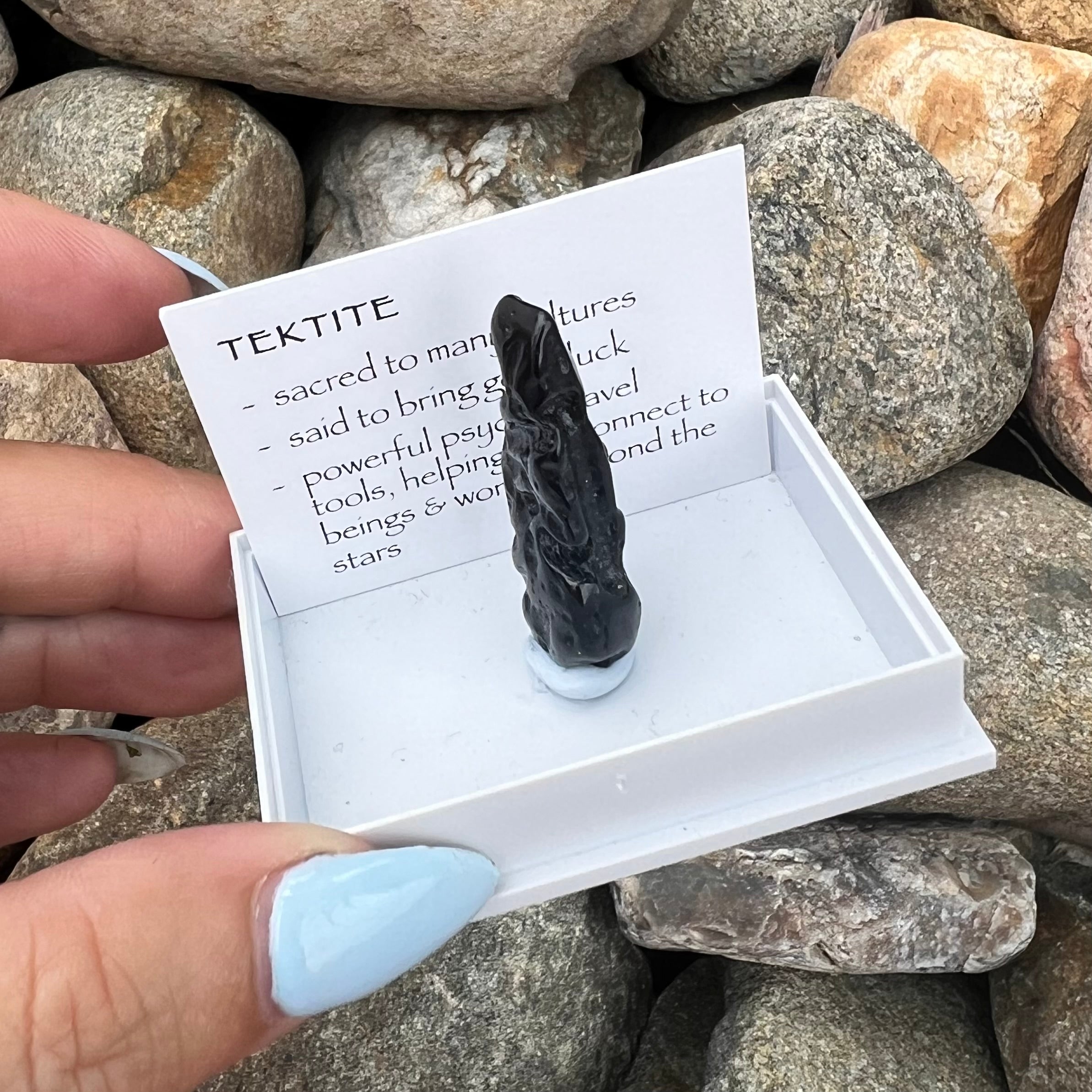 Tektite ~ Specialty Boxed Crystal