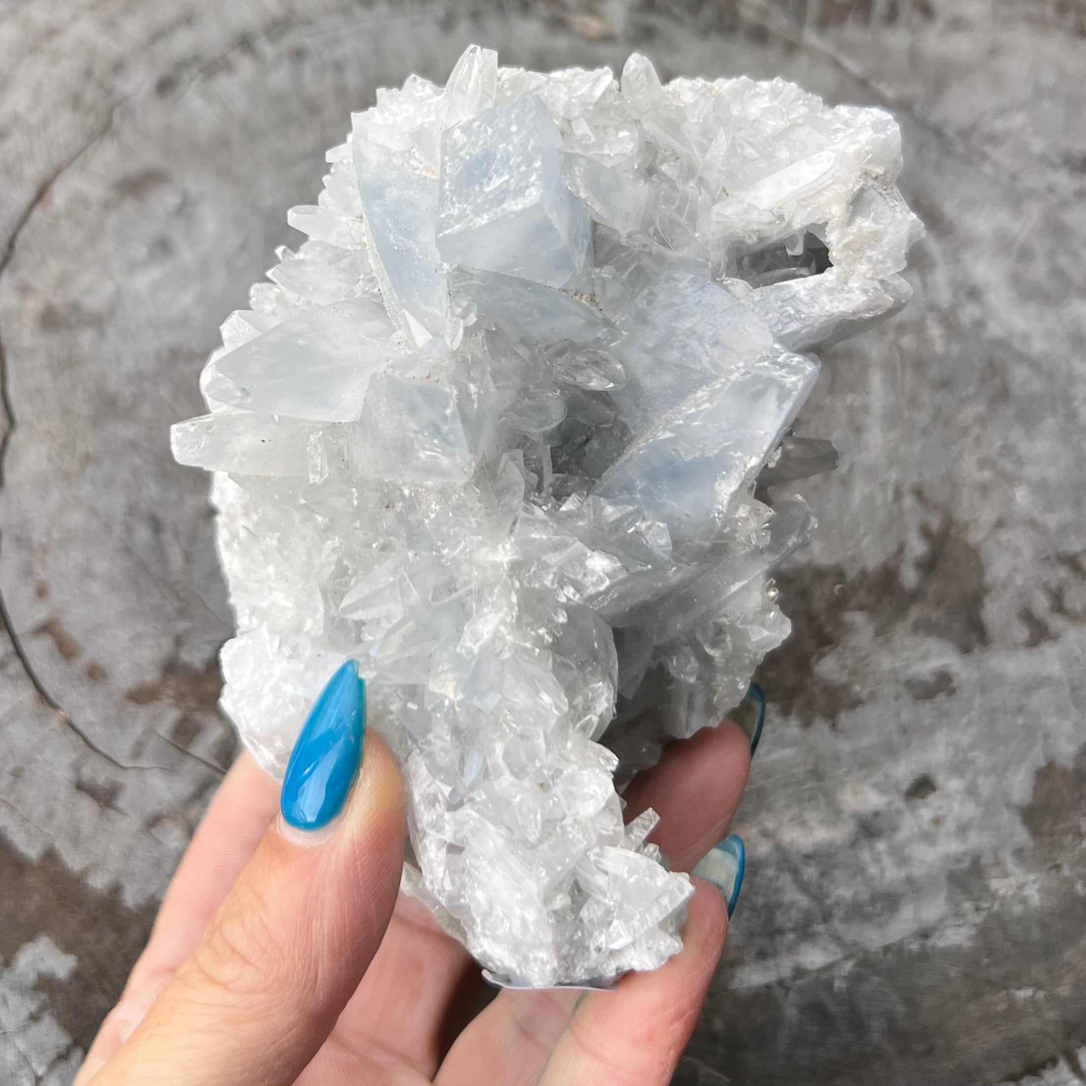Celestite Cluster