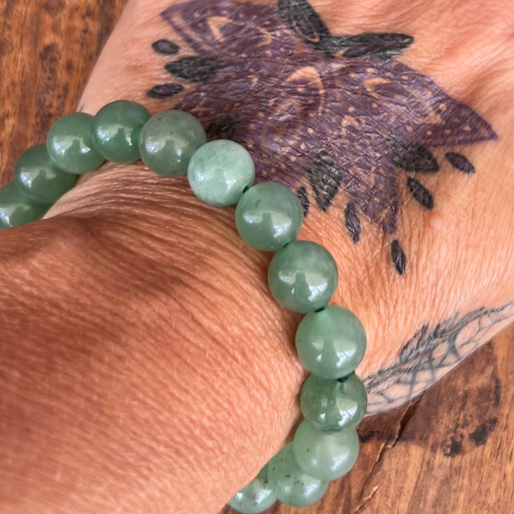 Green Aventurine Bracelet ~ Regular Fit