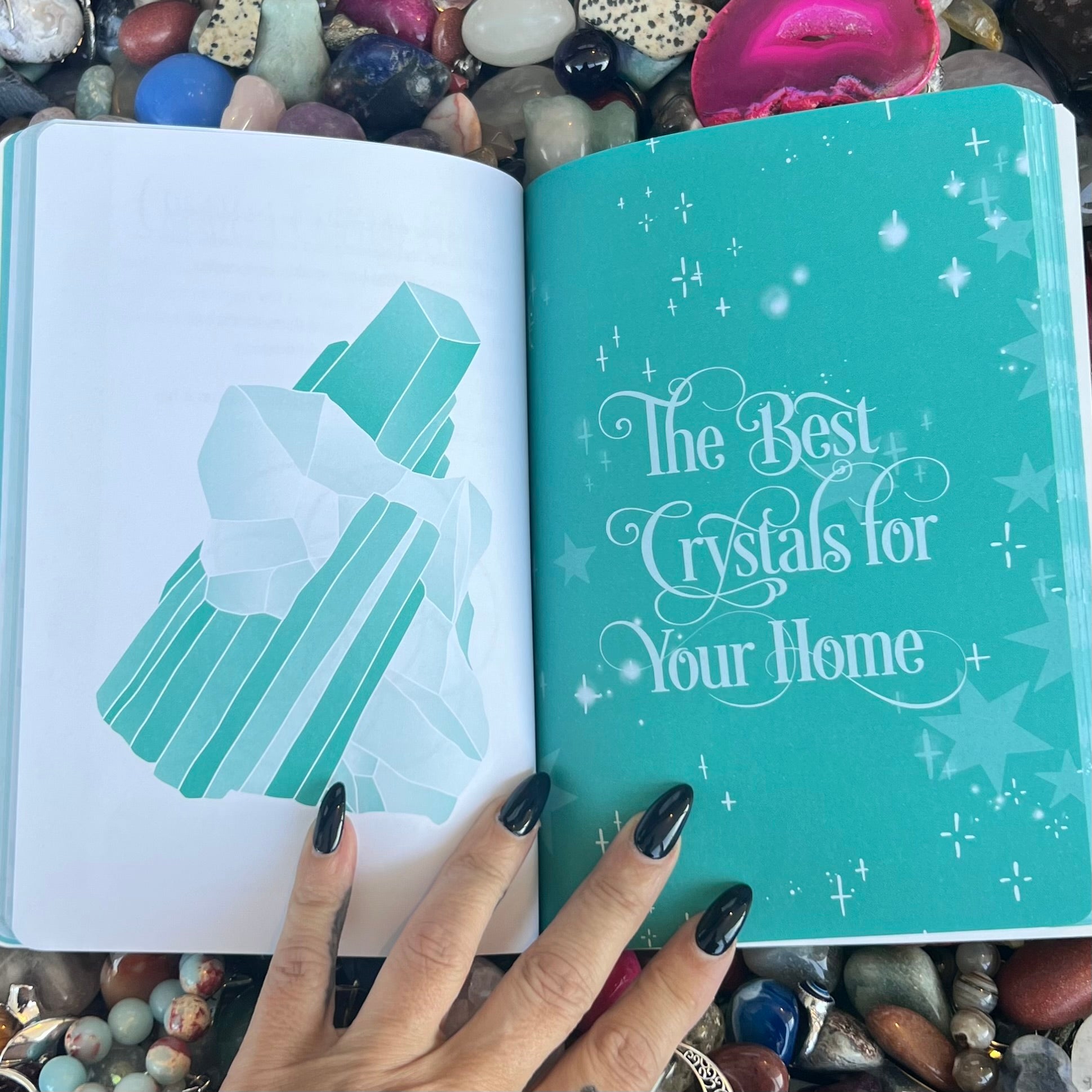 The Teen Witches Guide To Crystals Book